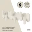 UMBRA TEMPO 6 1022941-1313 homokszínű fali akasztó fogas