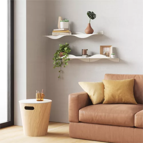 UMBRA SURF WALL 1023282-1313 homokszínű designer fali polc szett