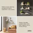 UMBRA SURF WALL 1023282-1313 homokszínű designer fali polc szett
