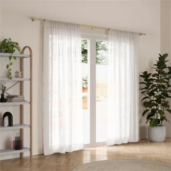 UMBRA FLUTE 1023440-240 arany színű állítható teleszkópos függönykarnis