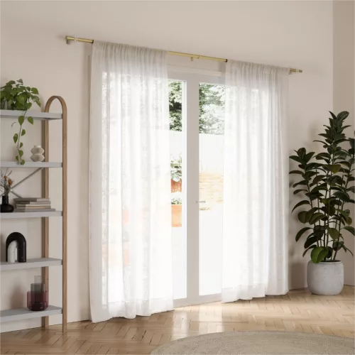UMBRA FLUTE 1023440-240 arany színű állítható teleszkópos függönykarnis