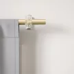UMBRA FLUTE 1023440-240 arany színű állítható teleszkópos függönykarnis