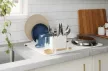 UMBRA UDRY OVER THE SINK 1016883-149 sötétszürke összecsukható edényszárító matrac