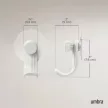 UMBRA FLEX 1021302-660 fehér fürdőszobai akasztó