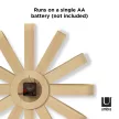 UMBRA RIBBON 118071-390 Természetes fa fali óra