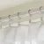 UMBRA CAPPA CLIP RINGS 245992-411 szálcsiszolt ezüst függönykarika szett