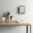 UMBRA PRISMA 313015-040 Fekete térhatású fali és asztali 3d képkeret