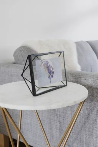 UMBRA PRISMA 313016-040 Fekete térhatású fali és asztali 3d képkeret