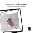 UMBRA PRISMA 313016-040 Fekete térhatású fali és asztali 3d képkeret