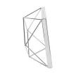 UMBRA PRISMA 313016-158 Króm térhatású fali és asztali 3d képkeret
