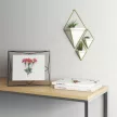 UMBRA PRISMA 313018-040 Fekete térhatású fali és asztali 3d képkeret