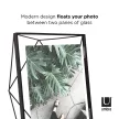 UMBRA PRISMA 313018-040 Fekete térhatású fali és asztali 3d képkeret