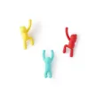 UMBRA BUDDY 318165-022 sárga-kék-piros fali akasztó figura