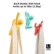 UMBRA BUDDY 318165-022 sárga-kék-piros fali akasztó figura