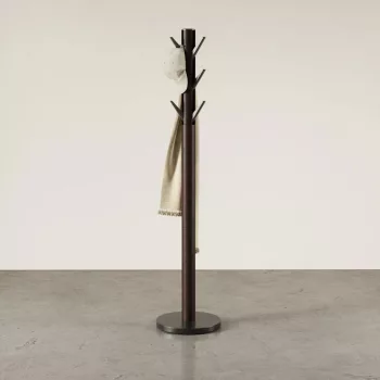 UMBRA FLAPPER 320361-048 dió-fekete modern fa álló fogas behajtható akasztókkal