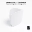 UMBRA SINKIN DISH 330065-670 fehér mosogató medencébe helyezhető edényszárító csepegtető
