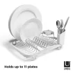 UMBRA SINKIN DISH 330065-670 fehér mosogató medencébe helyezhető edényszárító csepegtető