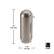 UMBRA PENGUIN 330190-410 nikkel ezüst pumpás kézi szappanadagoló