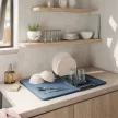 UMBRA UDRY 330720-1050 szürkés kék összecsukható edényszárító matrac
