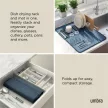 UMBRA UDRY 330720-1050 szürkés kék összecsukható edényszárító matrac
