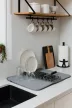 UMBRA UDRY DRYING RACK 330720-149 sötétszürke összecsukható edényszárító matrac