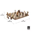 UMBRA WOBBLE CHESS 377601-656 különleges sakk készlet