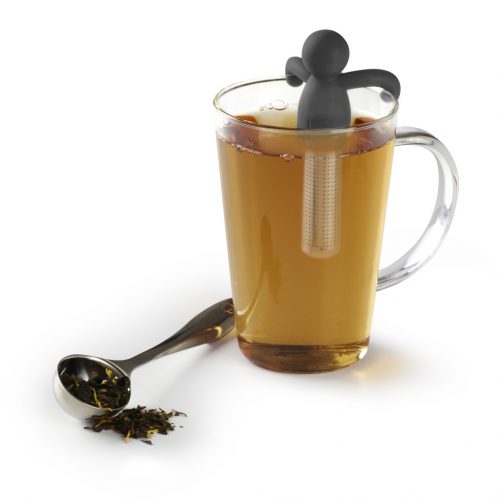 BUDDY TEA fekete vicces teatojás